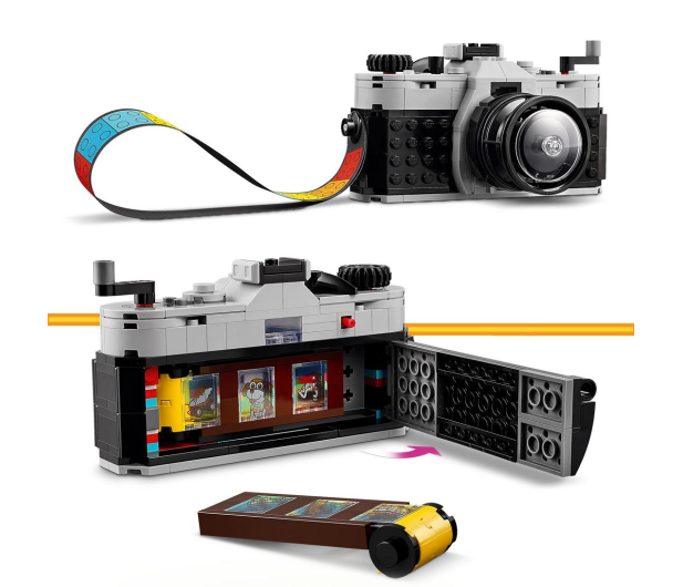 LEGO Creator 3 w 1 Aparat w stylu retro 31147 - 1203377 - zdjęcie 4